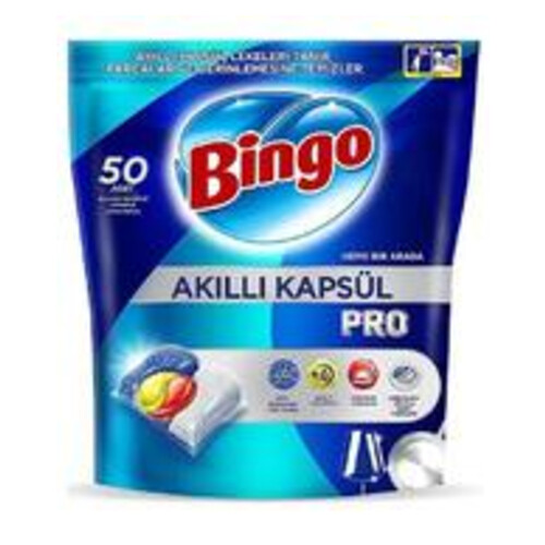 Bıngo Bulaşık Kapsulü Pro 50'li