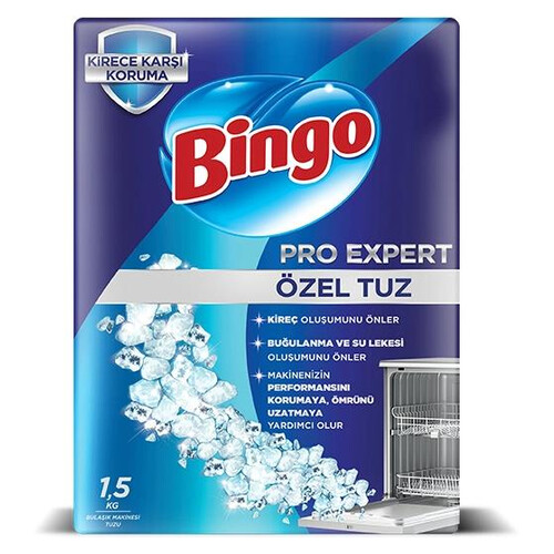 Bingo Bulaşık Makinesi Tuzu 1500 Gr