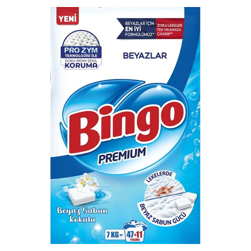 Bingo Matik Premium Beyaz 7000 G