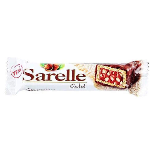 Sarelle Çikolata Kaplamalı Gofret 33 Gr.