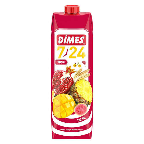 Dimes Meyve Suyu 7/24 Tahıllı 1 Lt.