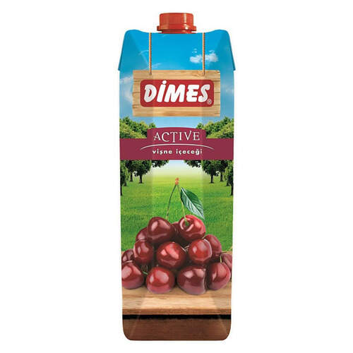 Dimes Meyve Suyu Active Vişne 1 Lt.