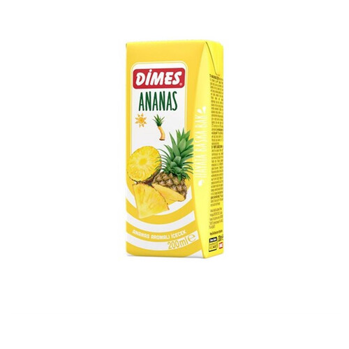 Dimes Meyve Suyu Ananas 200 Ml