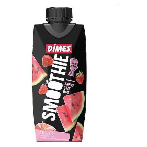 Dimes Smoothie Karpuz Çilek Elma 310 Ml