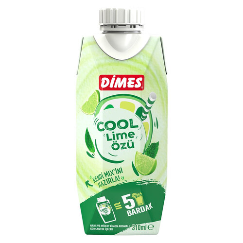 Dimes Cool Lime Özü 310ml