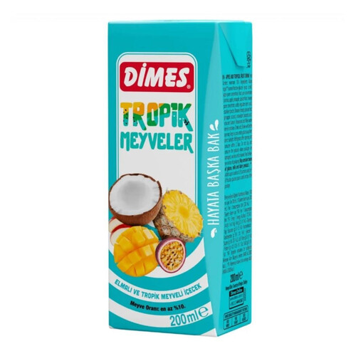 Dimes Meyve Suyu Tropik 200 Ml