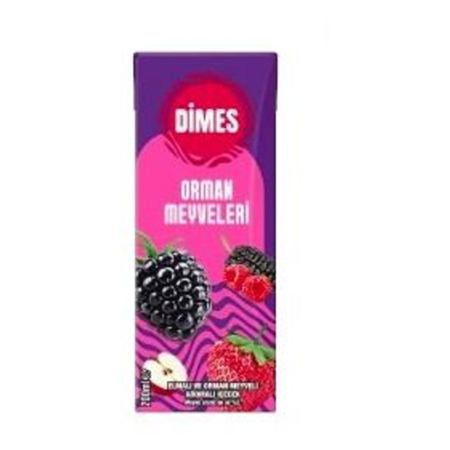 Dimes Meyve Suyu Orman Meyveli 200 Ml