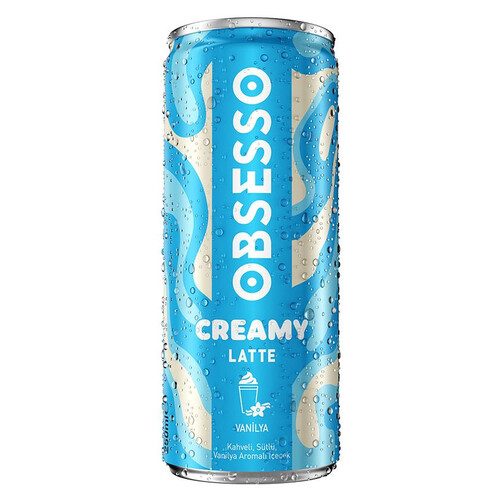 Dimes Obsesso Creamy Vanilyalı Latte 250 Ml