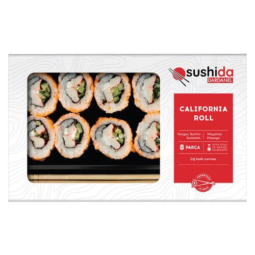 Sushıda Sushı Calıfornıa Roll 205g