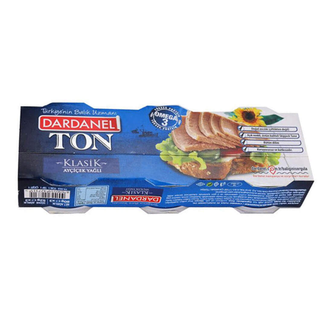 Dardanel Ton Yağda 3'lü 80 Gr.