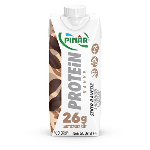 Pınar Süt Protein Kahveli 500 Ml