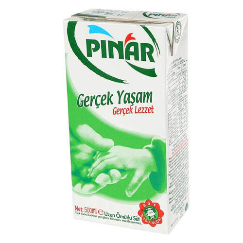 Pınar Tam Yağlı Süt 500 Ml.