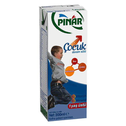 Pınar Çocuk Devam Sütü 200 Ml.