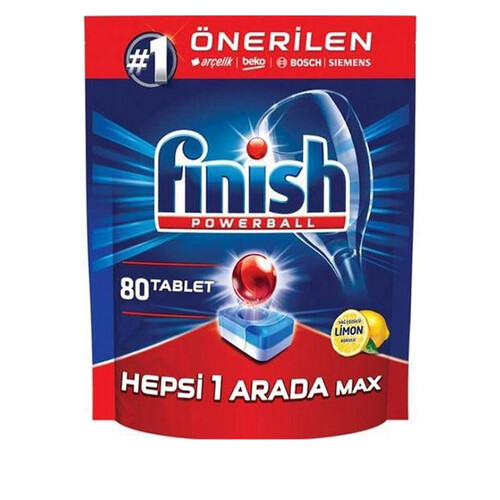 Finish Hepsi Birarada Limon 80'li Tablet