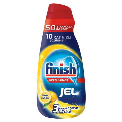 Finish Hepsi Bir Arada Jel Limon1000 Ml.