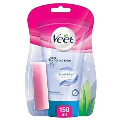 Veet Duşta Krem Hassas 150 Ml