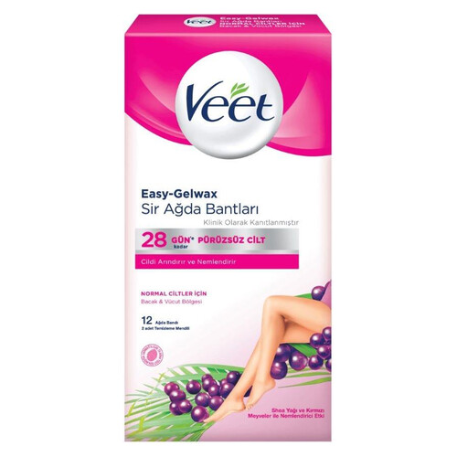 Veet Ağda Bandı Normal 12 Li