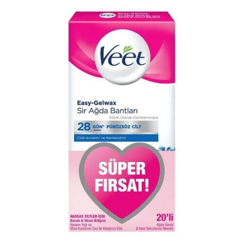 Veet Ağda Bandı Normal 20li Promosyon