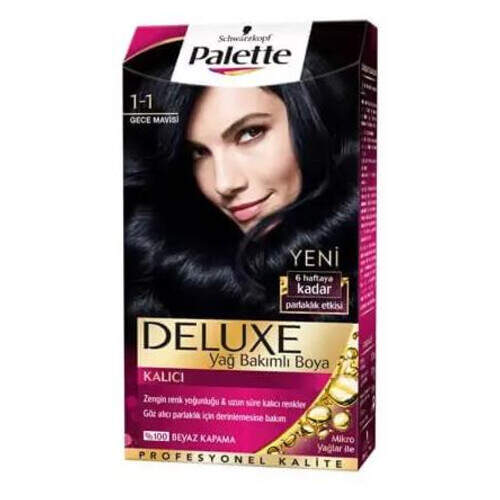 Palette Deluxe 1-1 Gece Mavısı 50 Ml