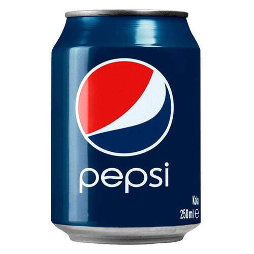 Pepsi Cola Teneke Kutu 250 Ml.