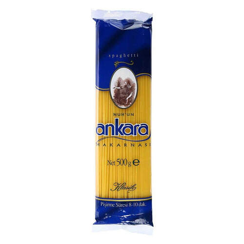 Ankara Klasik Spagetti Makarna 500 Gr.