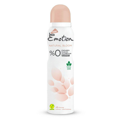 Emotıo Deo Natural Bloom 150 Ml