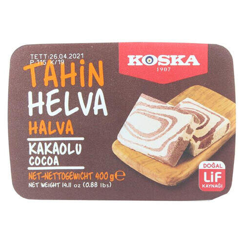 Koska Kakaolu Helva 400 Gr.