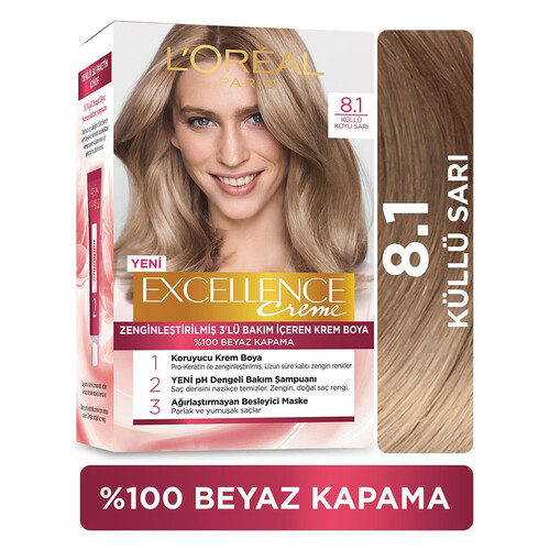 Loreal Paris Küllü Koyu Sarı Set (8.1)