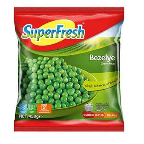 Super Fresh Bezelye 450 Gr.