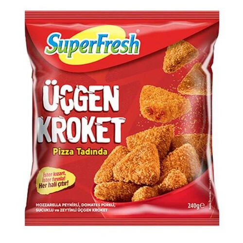 Super Fresh Üçgen Pizza Kroket 240 Gr
