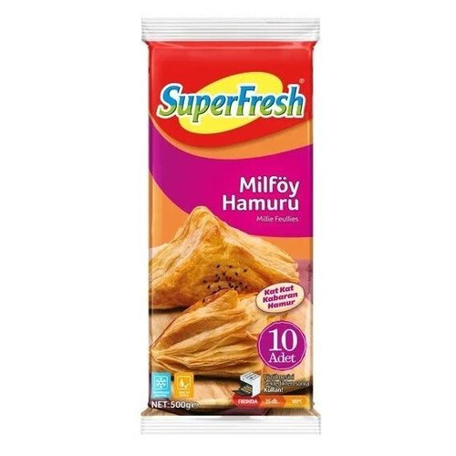Super Fresh Milföy Hamuru 500 Gr.