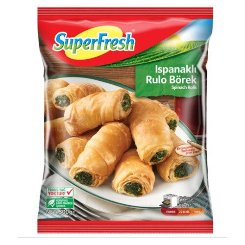 Super Fresh Mini Ispanaklı Börek 500 Gr.