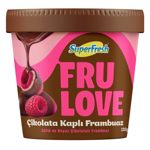 Super Fresh Furulove Çikolata Kaplı Frambuaz 130 Gr
