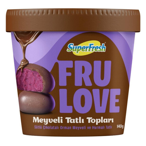 Super Fresh Frulove Orman Meyveli Tatı Topları 140 Gr