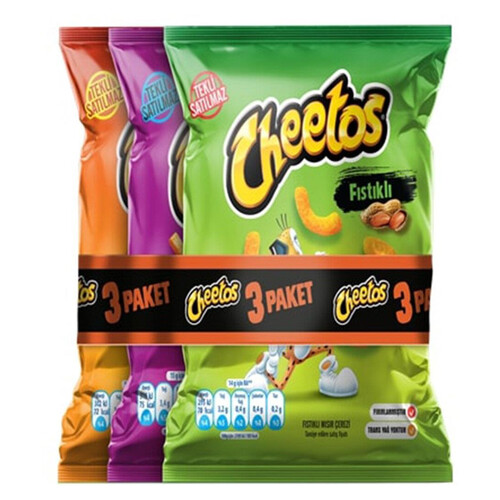 Cheetos 3'lü Paket Çerez