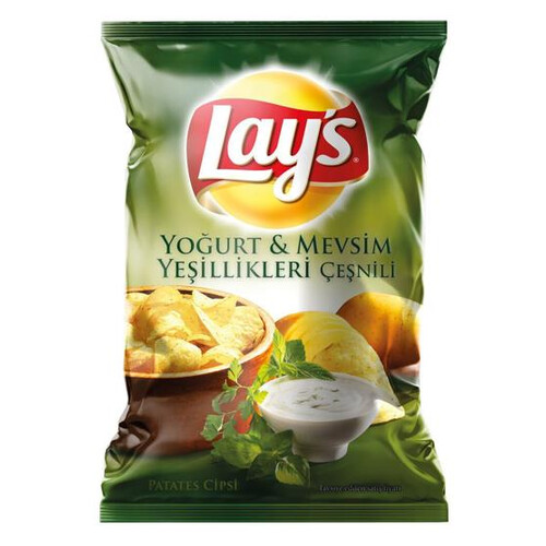 Lays Yoğurt Mevsim Yesillikleri Parti Boy 155 Gr