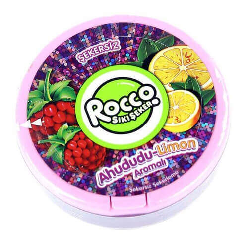 Rocco Sıkı Şeker Ahududu-limon 19 Gr.