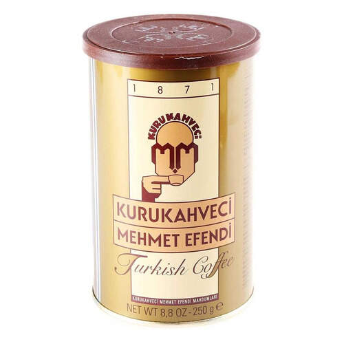 Mehmet Efendi Türk Kahvesi Teneke 250 Gr.