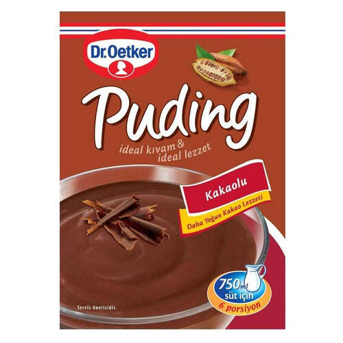 Dr. Oetker Kakaolu Puding 147 Gr.