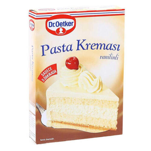 Dr. Oetker Vanilinli Pasta Kreması 130 Gr.