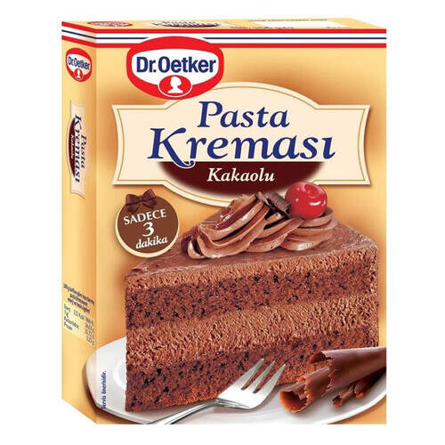 Dr. Oetker Kakaolu Pasta Kreması 156 Gr.