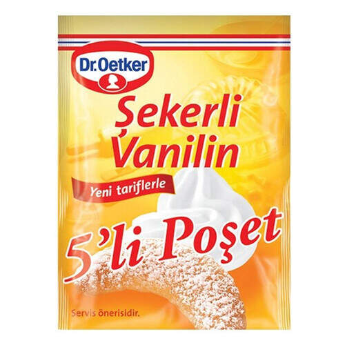 Dr. Oetker Şekerli Vanilin 5'li 30 Gr.