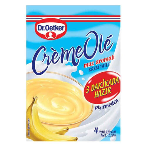 Dr. Oetker Creme Ole Muz Aromalı 110 Gr.