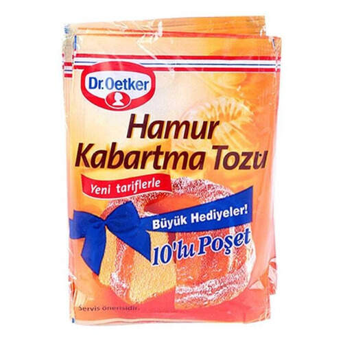 Dr. Oetker Hamur Kabartma Tozu 10�lu 100 Gr. Ordu Sanal Market