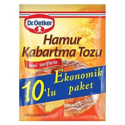 Dr. Oetker Hamur Kabartma Tozu 10'lu 100 Gr.