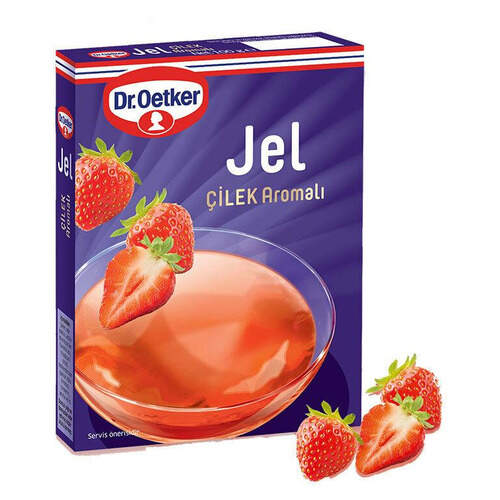 Dr. Oetker Jel Çilek Aromalı 100 Gr.