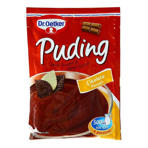 Dr. Oetker Çikolata Parçacıklı Puding