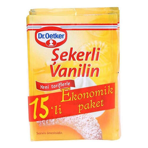 Dr. Oetker Şekerli Vanilin 15'li 75 Gr.