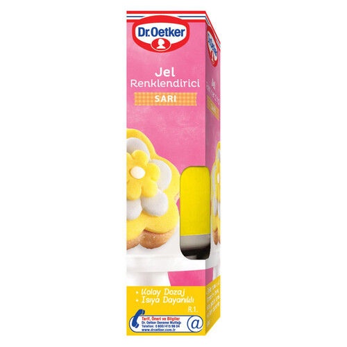 Dr Oetker Jel Renklendirici Sarı 10 Gr