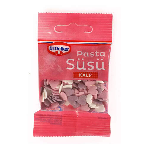 Dr. Oetker Kalp Pasta Süsü 10 Gr.